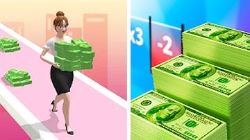 Money Run 3D Billionaire 5x All Levels Gameplay Walkthrough