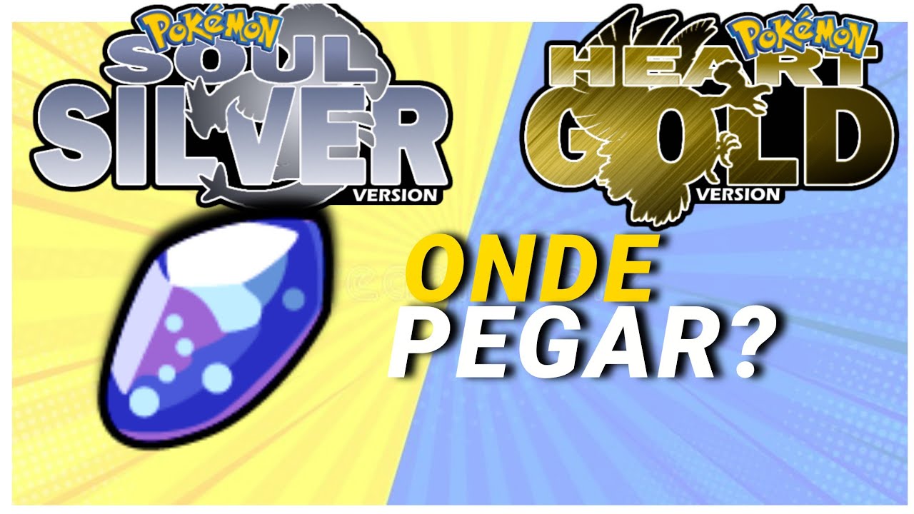 Localização da Water Stone no Pokemon HeartGold e SoulSilver YouTube