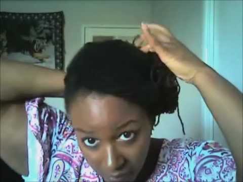 youtube Sisterlocks Side tutorial Hair messy Messy hair Tutorial: YouTube bun  Bun