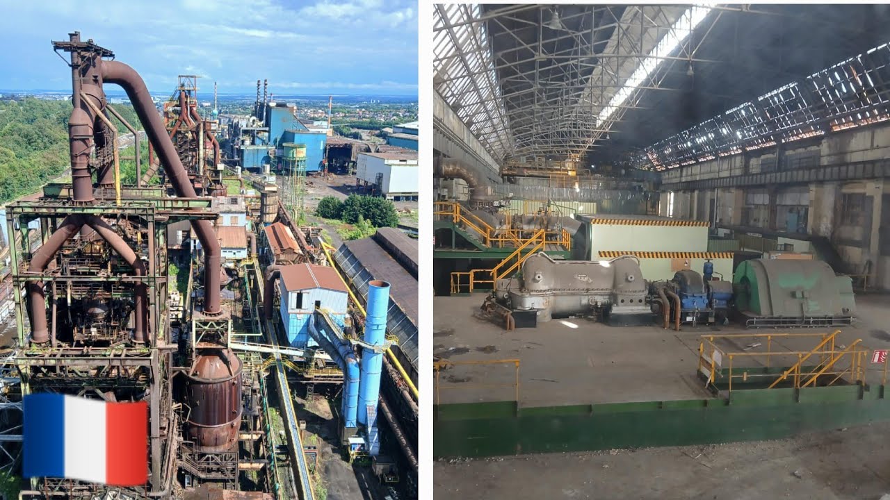 Verlaten Staalfabriek in Frankrijk met beveiliging waar alles is achter gelaten... | HFX