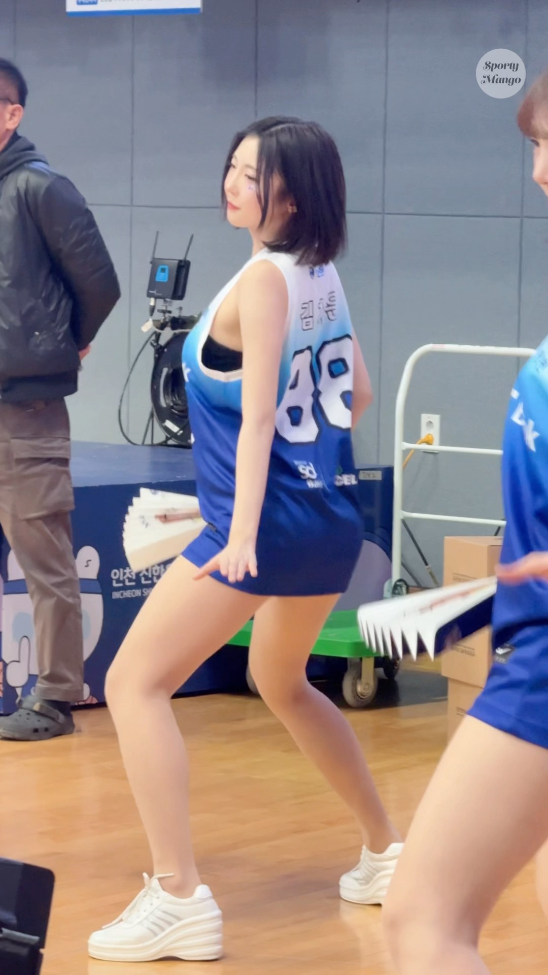 어딘가 귀여운 박다은 치어리더 드리블송 #박다은 #박다은치어리더