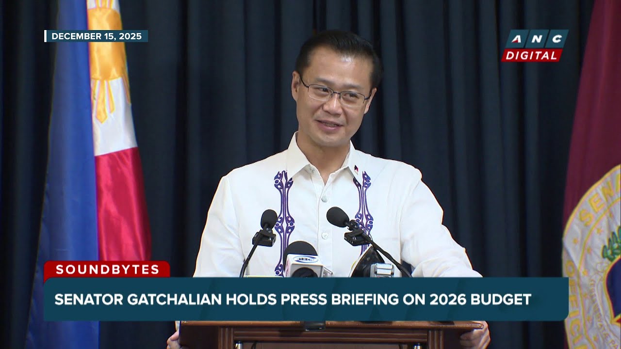 'Hindi kami nagkamali': Gatchalian stands by Senate cuts on DPWH budget | ANC