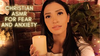 Christian ASMR for Anxiety | Relaxation, Personal Attention, Prayer | ASMR Hair Play at Bed Time