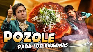 Pozole de la abuela Para 100 personas! 🇲🇽 Noche mexicana 🇲🇽 15 de septiembre