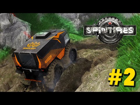 Видео: SpinTires - SHERP Ural Challenge DLC - УРАЛ #2