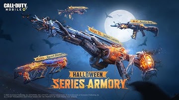 CALL OF DUTY MOBILE HALLOWEEN SERIES ARMORY GUNSMITH 🎃 #subscribe #callofduty #shorts #edit #cod 