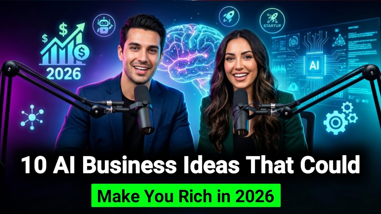 10 AI Business Ideas That Could Make You Rich in 2026 | Learn English ...