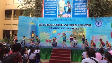 Lớp 2/1 Trường Trần Hưng Đạo múa tổng kết năm học 2016