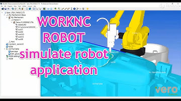 WorkNC Robot - Simulate Robot Application