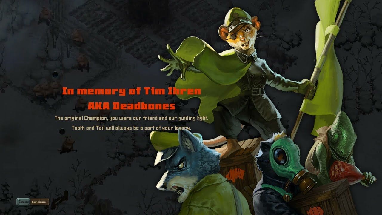 Tooth and tail- The heroic end-