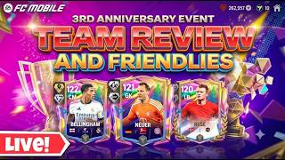 VERTICAL ||🚨 NEW Anniversary Event LIVE + Team Review+Rank Push to FC Champion!#shorts #fcmobilelive screenshot 1