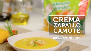 Crema de Zapallo Camote
