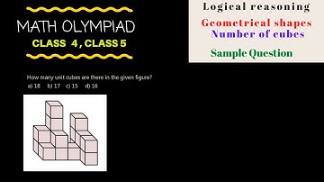 Logical Reasoning _Geometrical Shapes_Number of cubes