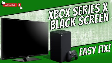 XBOX SERIES X BLACK SCREEN || EASY FIX (November 2025)
