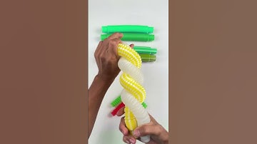 MINI Creating and GREEN Creation POPs #diy #satisfyingvideos #relaxing   #creative #oddasmr #robot