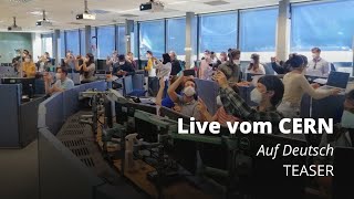 Live vom CERN: Die erste Datennahme bei der Rekordenergie von 13,6 TeV!