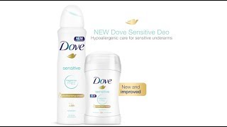 Free Your Underarms From Irritation With Dove Sensitive Deo