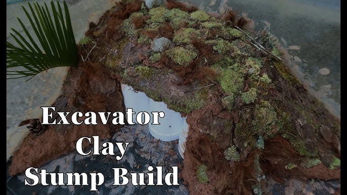 Leopard Gecko Excavator Clay Build