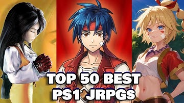 Top 50 Best PS1 JRPGs Ever (Random Order)