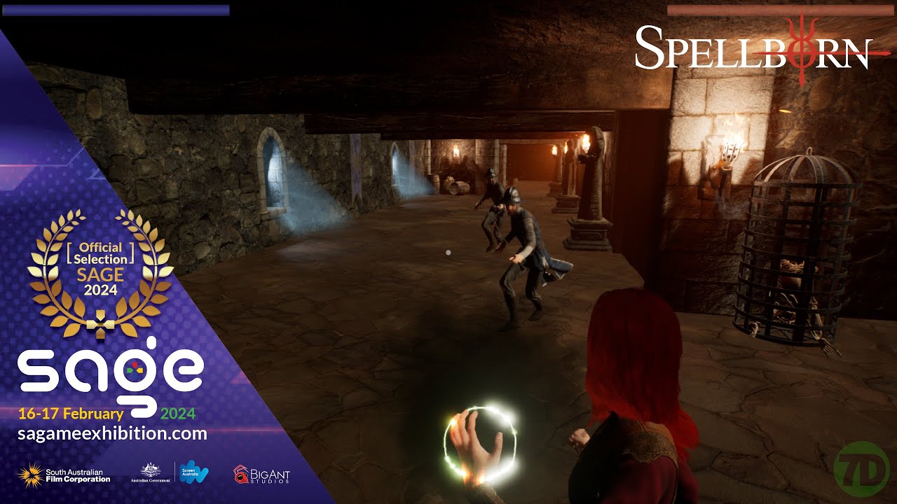 Spellborn RPG - SAGE 2024 Game Exhibition Gameplay Recap - YouTube
