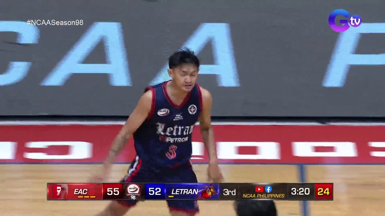 Fran Yu is starting to heat up for Letran! #NCAASeason98 - YouTube