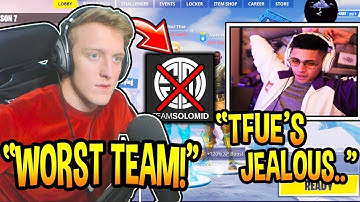 TFUE And NICK MERCS Call The TSM Clan TRASH! ( Fortnite Moments )