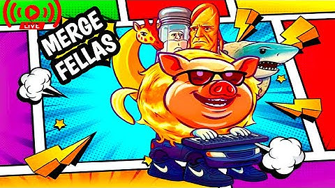 🔥Merge Fellas LIVE | 😜 Italian Brainrot 20 | ⚡ New Update! #MergeFellasLive #NewUpdate #GamingLive