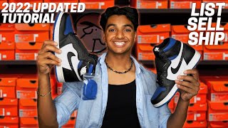 How to sell and ship on GOAT sneaker reselling FULL GUIDE