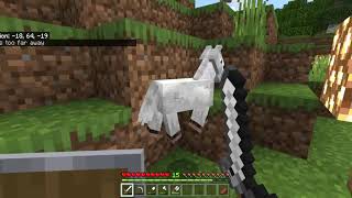 Minecraft baby horse dies