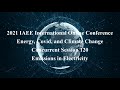 Concurrent Session 120 Emissions in Electricity