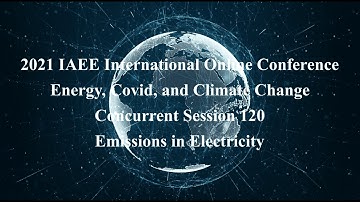 Concurrent Session 120 Emissions in Electricity