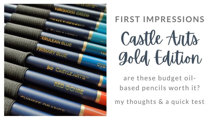 Castle Art Supplies Coloured Pencil Review — The Art Gear Guide