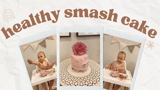 HEALTHY BABY SMASH CAKE RECIPE 7 ingredients