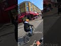 Scolding a Red Light Jumping cyclist #cyclist #redlight #london