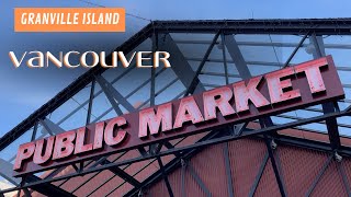 [4K] Granville Island Vancouver BC  Walk tour