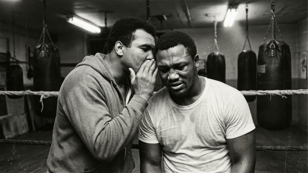 Muhammad Ali Walked Into Joe Frazier’s Gym in 1978 — One Whisper Made Joe CRY