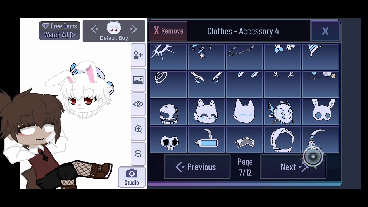 Gacha Club Rabbit how to make a rabbit on gacha club ☁🐇💕 - YouTube