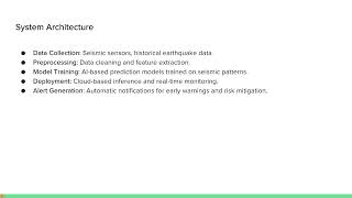 Famous Earthquake Prediction System using Machine Learning Project Wealth