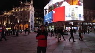 Пикадили, Трафальгарская площадь, London eye. Туристом 2020