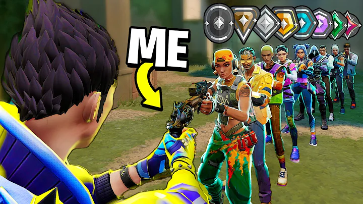 I 1v1'd Every Rank using Sheriff Only... Which was the HARDEST?