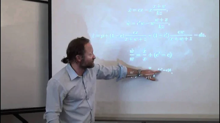 (1/3) David Krakauer: "Diversity: from ecology to niche construction and development"