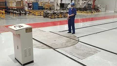 Electric Turntable For Railway Wheelset and Bogie Transfer