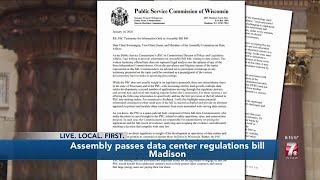 Assembly passes bill to regulate #data #centers in the state