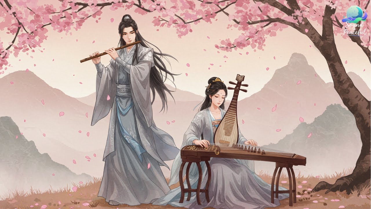 Chinese Zen Music🍃Guzheng, Erhu & Bamboo Flute for Relaxation ...
