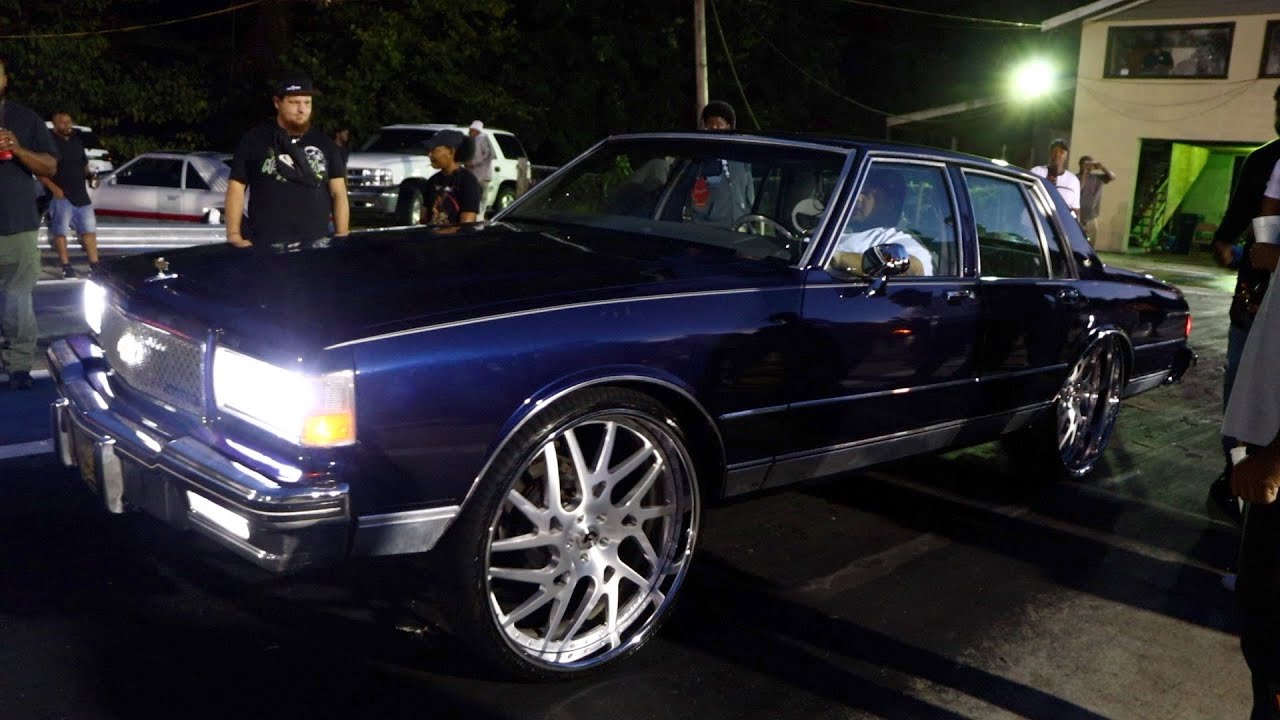 NITROUS BIG RIM BOX CHEVYS, DONK AND GBODY WERE GETTING DOWN AT THURSDAY NITE SHUT UP AND RACE