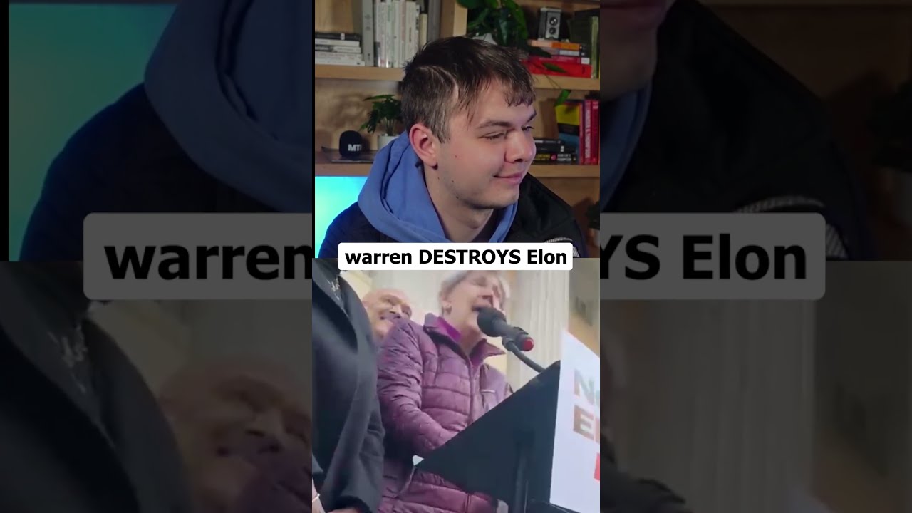 Elizabeth Warren COOKS Elon Musk 