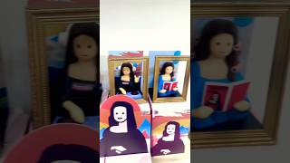 Escape of Mona Lisa #zcwo #monalisa #arttoy