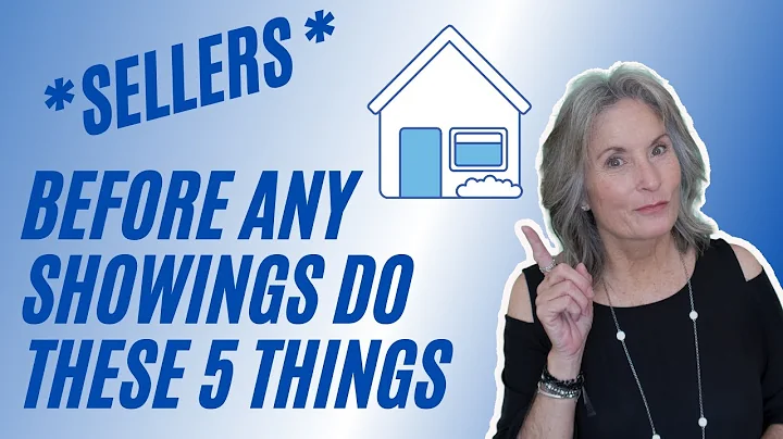 5 things to do before showing your home