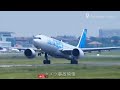 着陸シーン ~旅客機から戦闘機まで~横風強風の中の飛行機着陸 ハードランディング #15