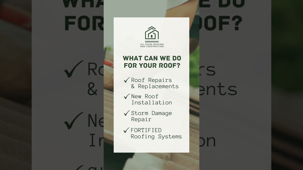 All Phase Roofing-General Video-